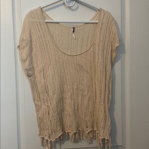 Free people fringe top